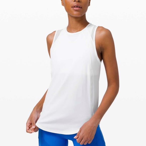 Lululemon Sculpt Tank Top White Size 6 - Picture 2 of 4